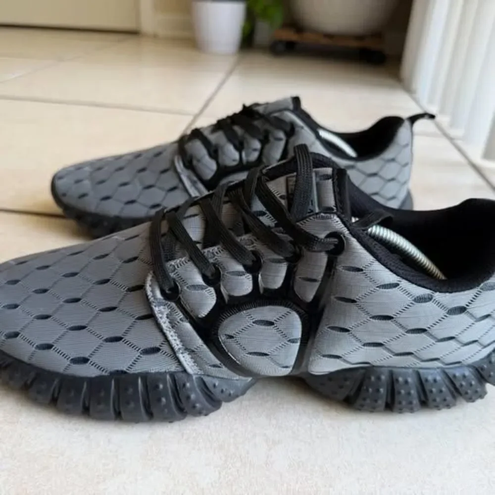 Aleader Super-lite Men's Running Shoes Size 14 Gray Black New With Box A9912M